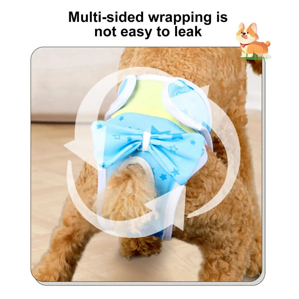 Dog Menstrual Pants Washable Dog Diapers for Female Dogs Heat Breathable Pet Physiological Panties Reusable Puppy for Dogs