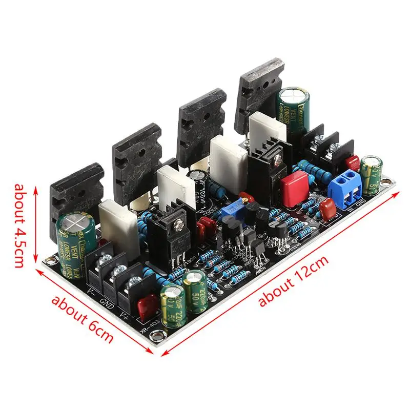 200 واط 1943 + 5200 أنبوب طاقة أحادي عالي الانتهاء من مكبر للصوت مجلس طقم مكونات إلكترونية