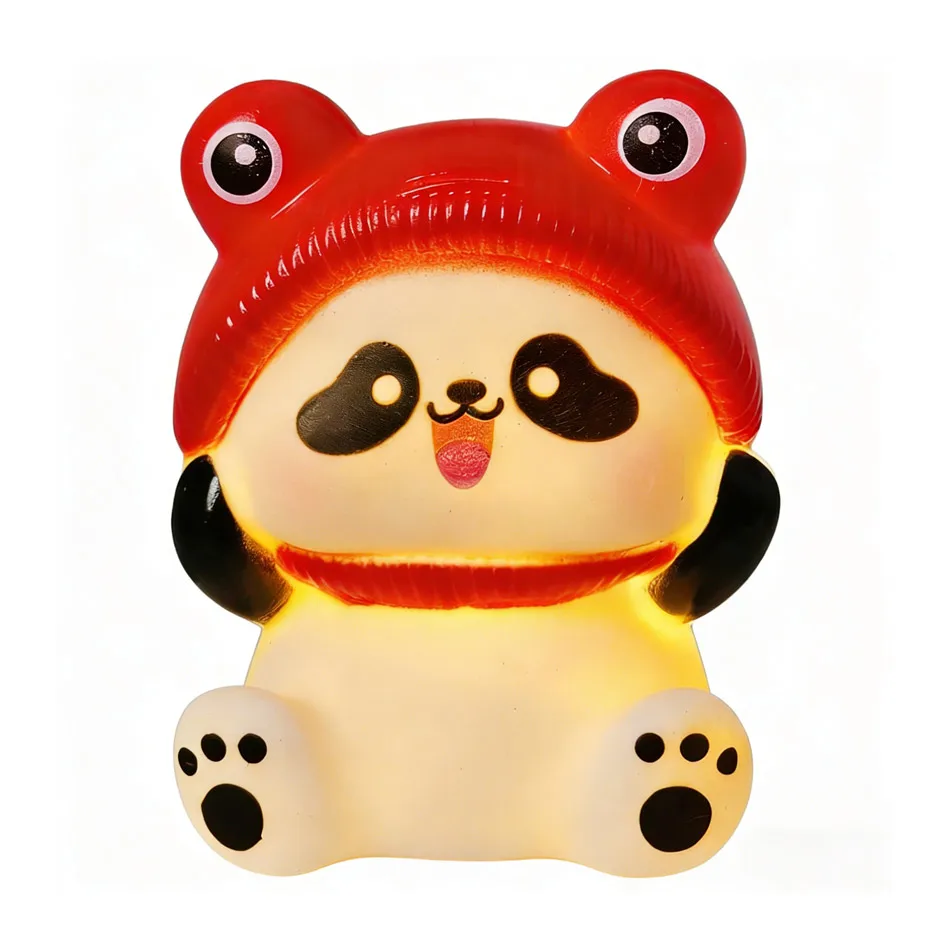 Night light cute panda cartoon animals can be used as decorations for bedroom atmosphere lights