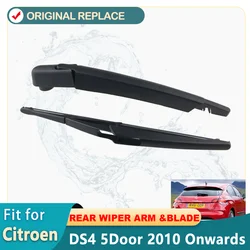 Car Rear Windshield Wiper Arm Blades Brushes For Citroen DS4 5Door 2010 Onwards Hatchback Windscreen Auto Styling