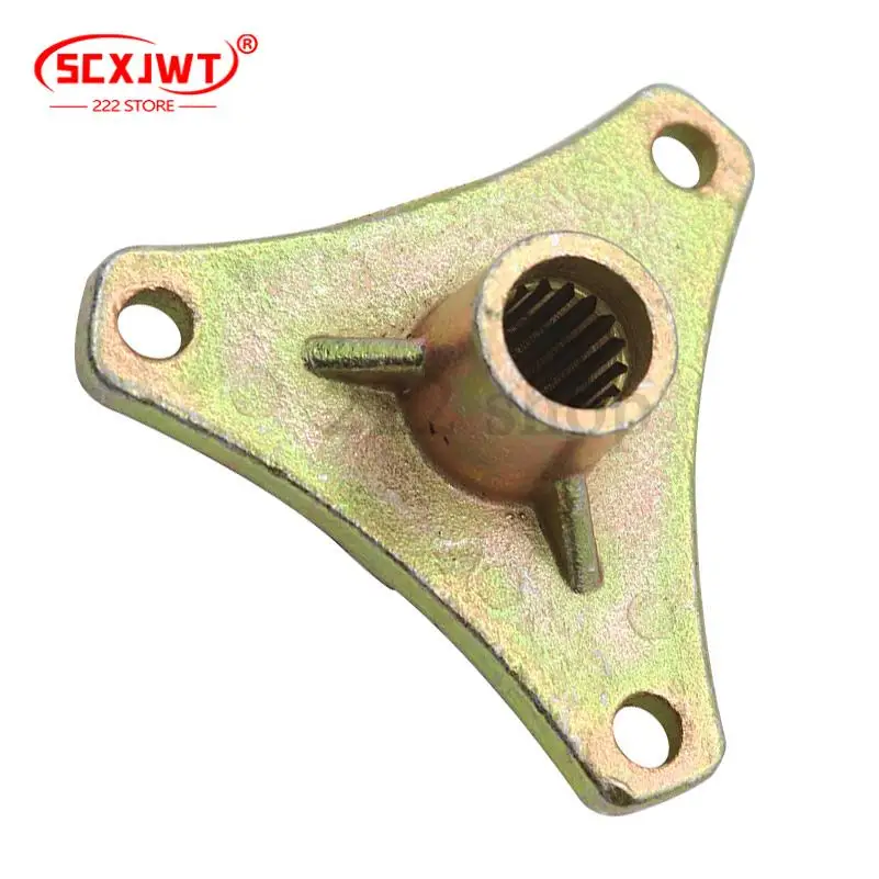 หน้าแปลน 3 รู 17T เหมาะสำหรับยางรถโกคาร์ท 50 ซีซี 110 ซีซี 125 ซีซี รถบักกี้ โกคาร์ท ATV UTV รถจักรยานยนต์สี่ล้อ อุปกรณ์เสริม