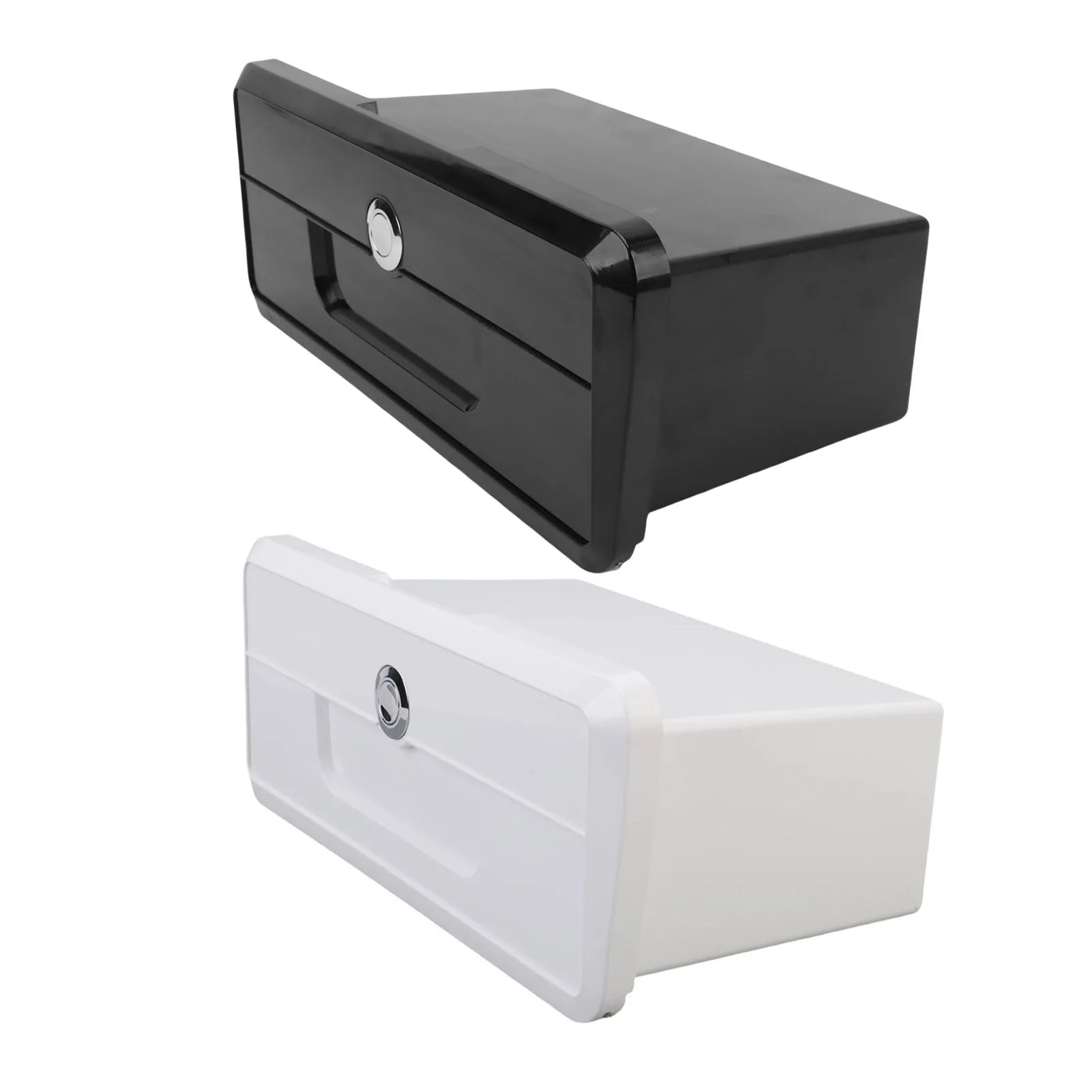 Boat Storage Box Multifunctional Cup Holder Design Rain Proof Sealing Yacht Dock Box with  Button Lock Boat Storage Box