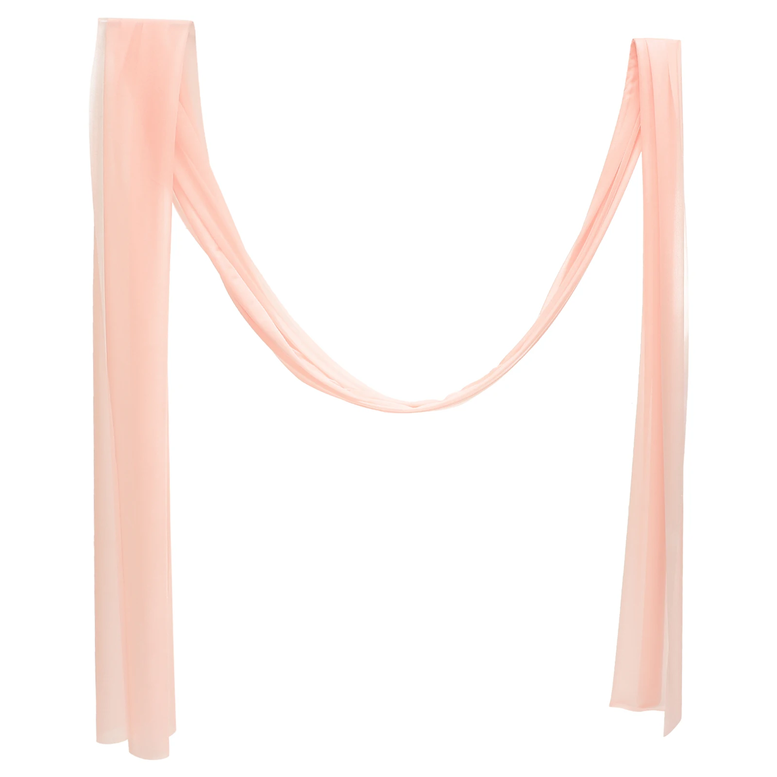 

Premium Wedding Arch Drapery Fabric Sheer Curtain For Ceremony Decor Arch Ceiling Drape Party Supplies Chiffon Draping Fabric