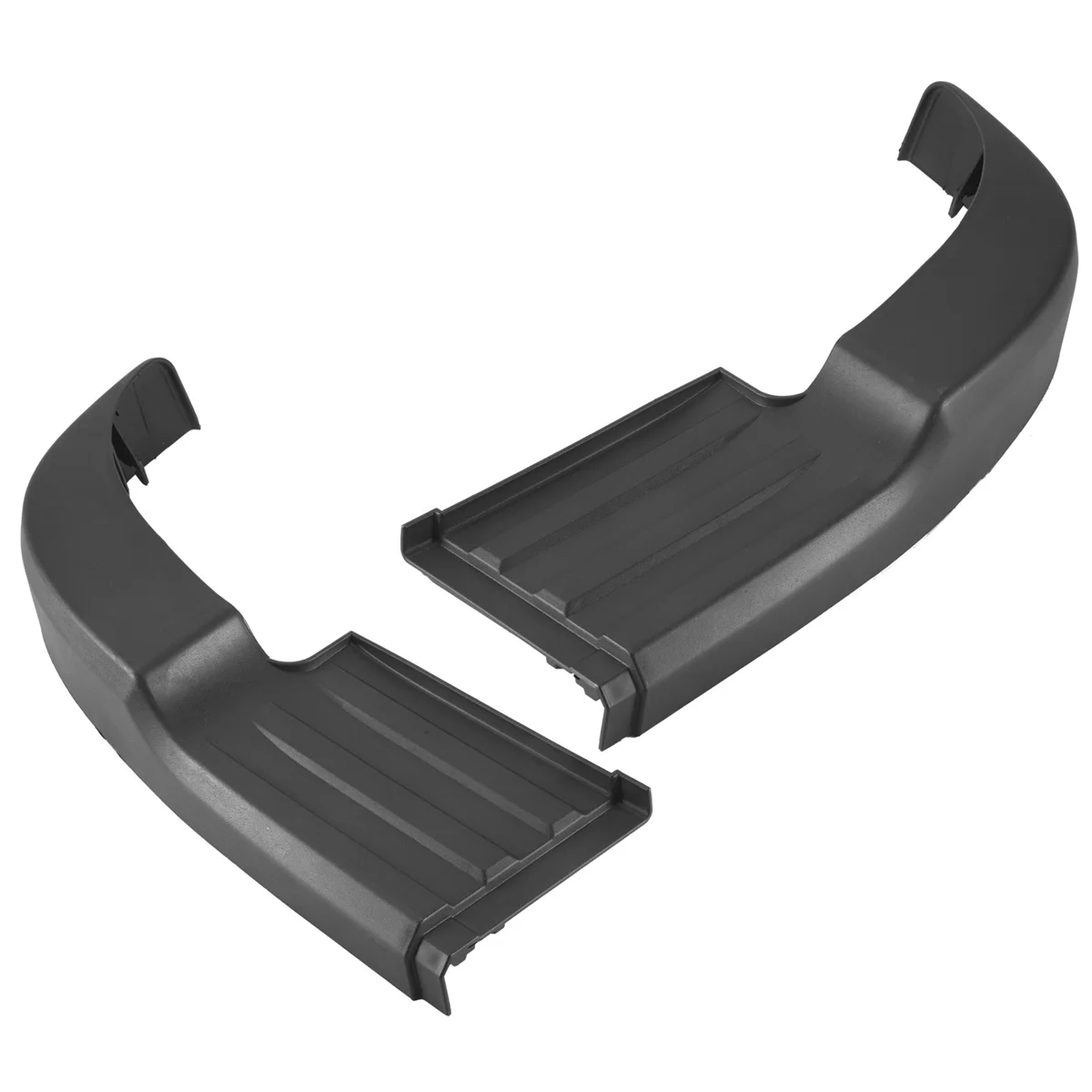 Rear Bumper Step Plate Black for Toyota Hilux Revo Rocco 2015