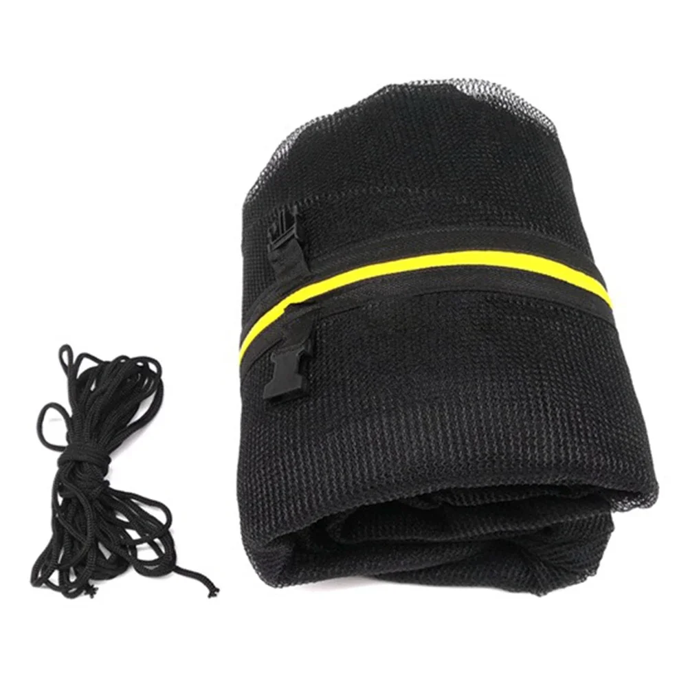 Trampoline Safety Net Replacement Inner Protection Fence Trampoline Protective Inner Net For 10/12/14 Feet 6/8 Poles Accessories