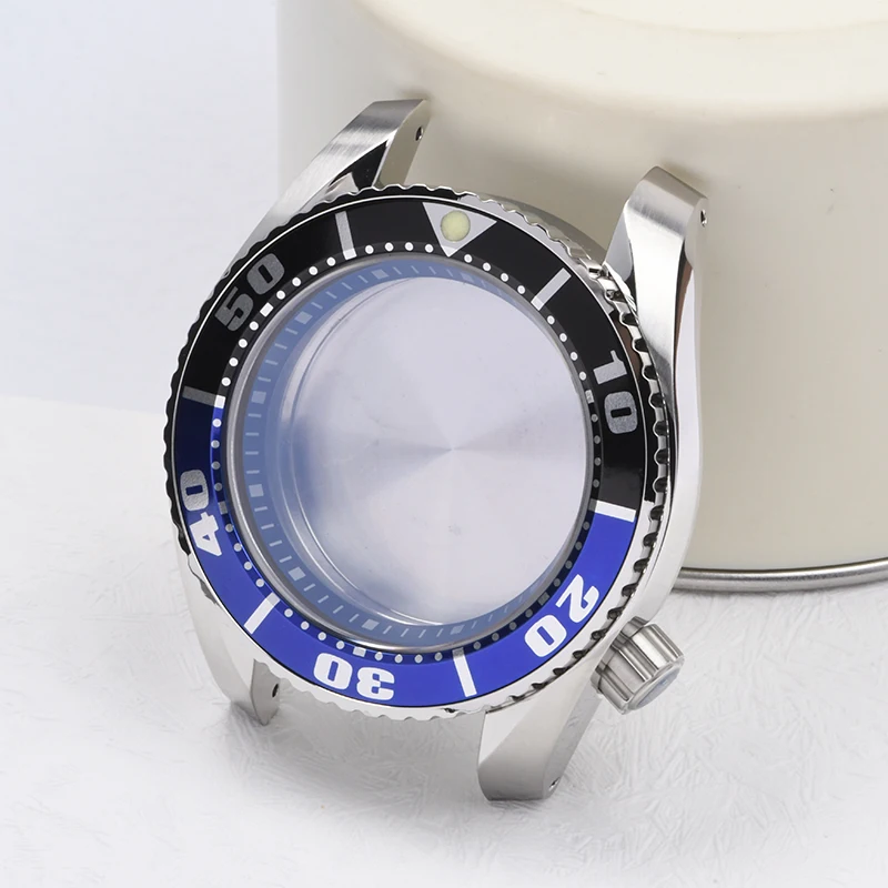 

SBDC001 Watch case C3 Lume Stainless Steel Sapphire glass Dive watch case fit Seiko for NH35/NH36 Automatic Movement Watch mod