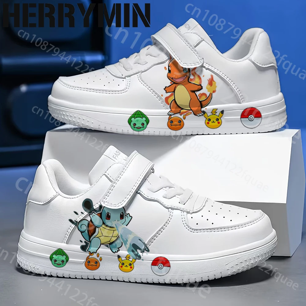 Pokemon Shoes children sneakers Student Casual basketball shoes Kid Sneakers girls boys Running Fashion Sports Shoes Gift