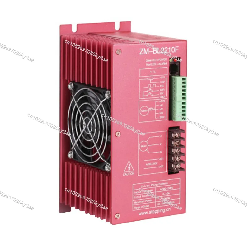 ZM-2210F AC Brushless Motor Driver Controller  High Voltage 220V 10A Maximum Applicable Motor Capacity: 2210W