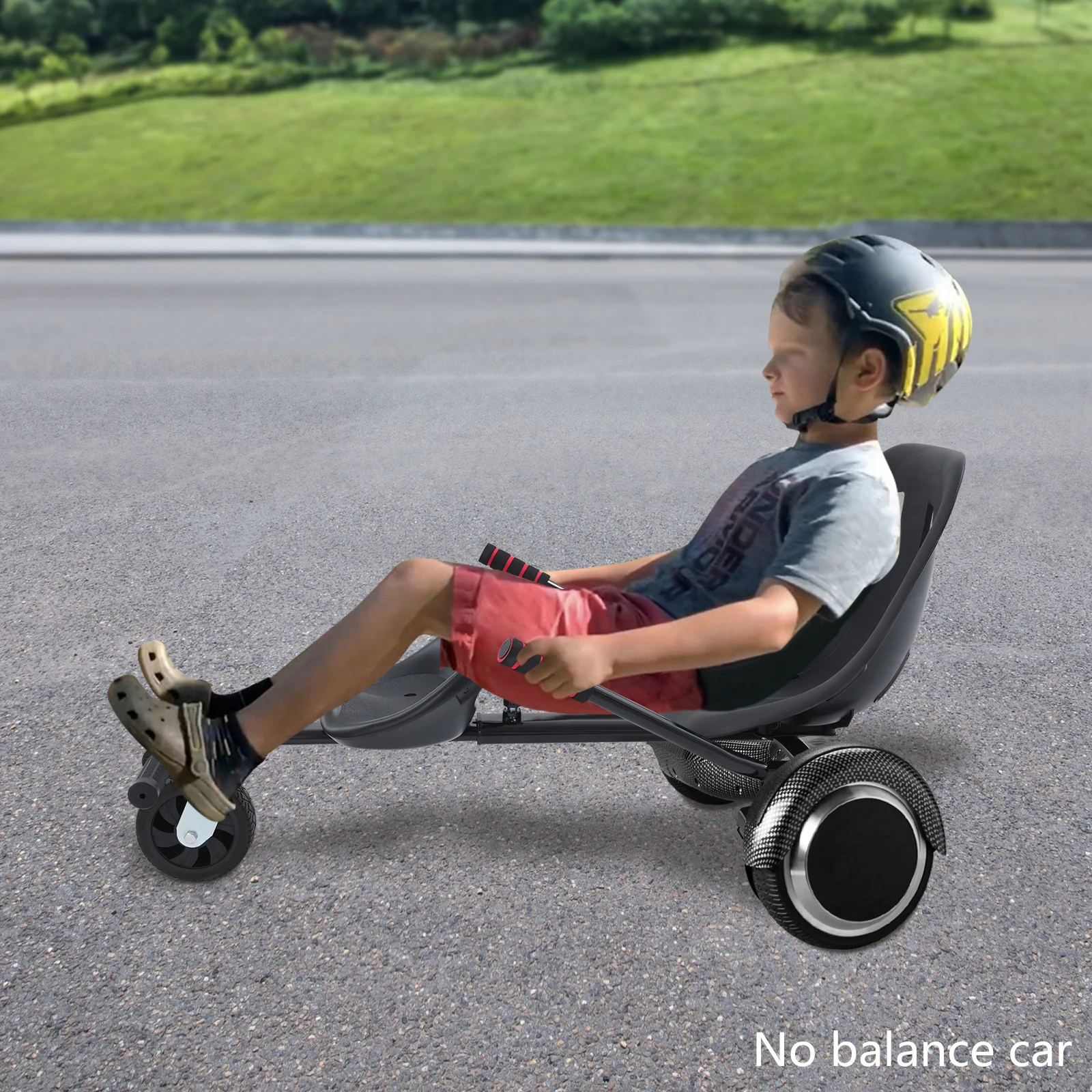 

Adjustable Balancing Scooter Frame Double-Person Balancing Scooter Frame Kit Adjustable Frame Fits 6.5''-10" Balancing Scooter