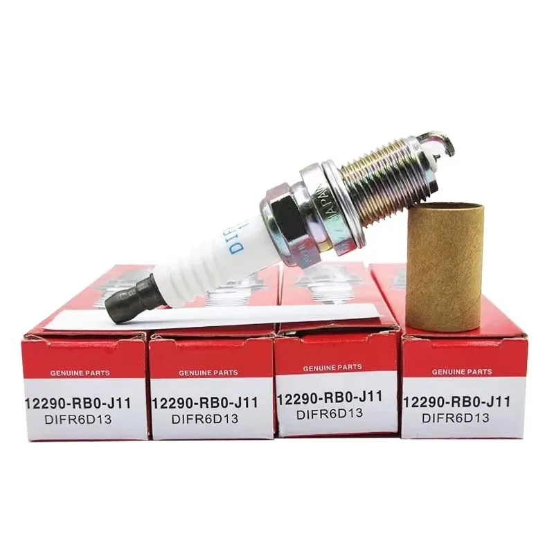 

4/6PCS 12290-RB0-J11 DIFR6D13 Iridium Spark Plug For Honda CRZ 2012-2014 2016 1.5L L4 12290 RB0 J11 DIFR6D 13 12290RB0J11