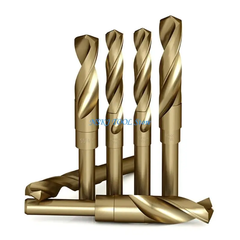 L8RC Twist Drill Bit مع زاوية طرف 135 درجة للمعادن والفولاذ المقاوم للصدأ والحديد