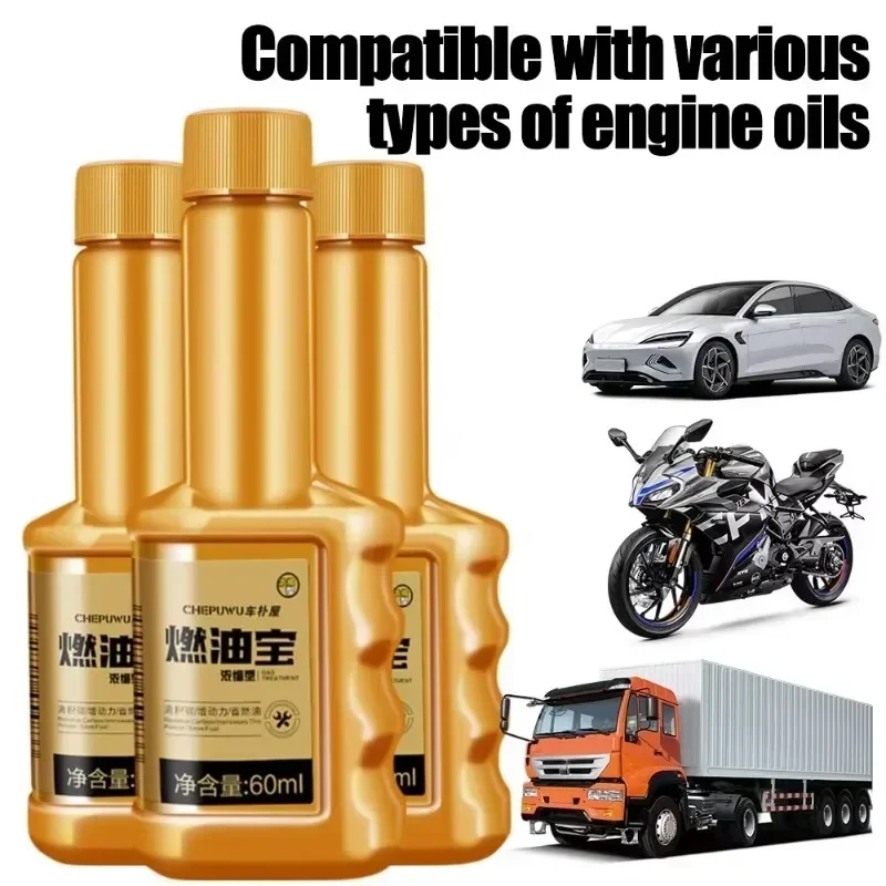60ml Autoreiniger Brandstofinjector Schoon Gereedschap Auto Motor De-Carboniser Reinigingsmiddel Benzine Saver Additief