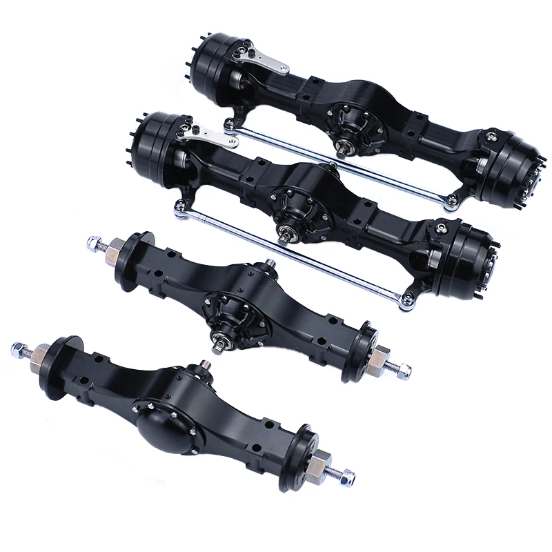 1:14th Scale Metal Axle Without Lock 8X8 6X6 Suit for Tamiya RC Dump Truck SCANIA 770S R620 VOLVO BENZ Arocs MAN TGX Car