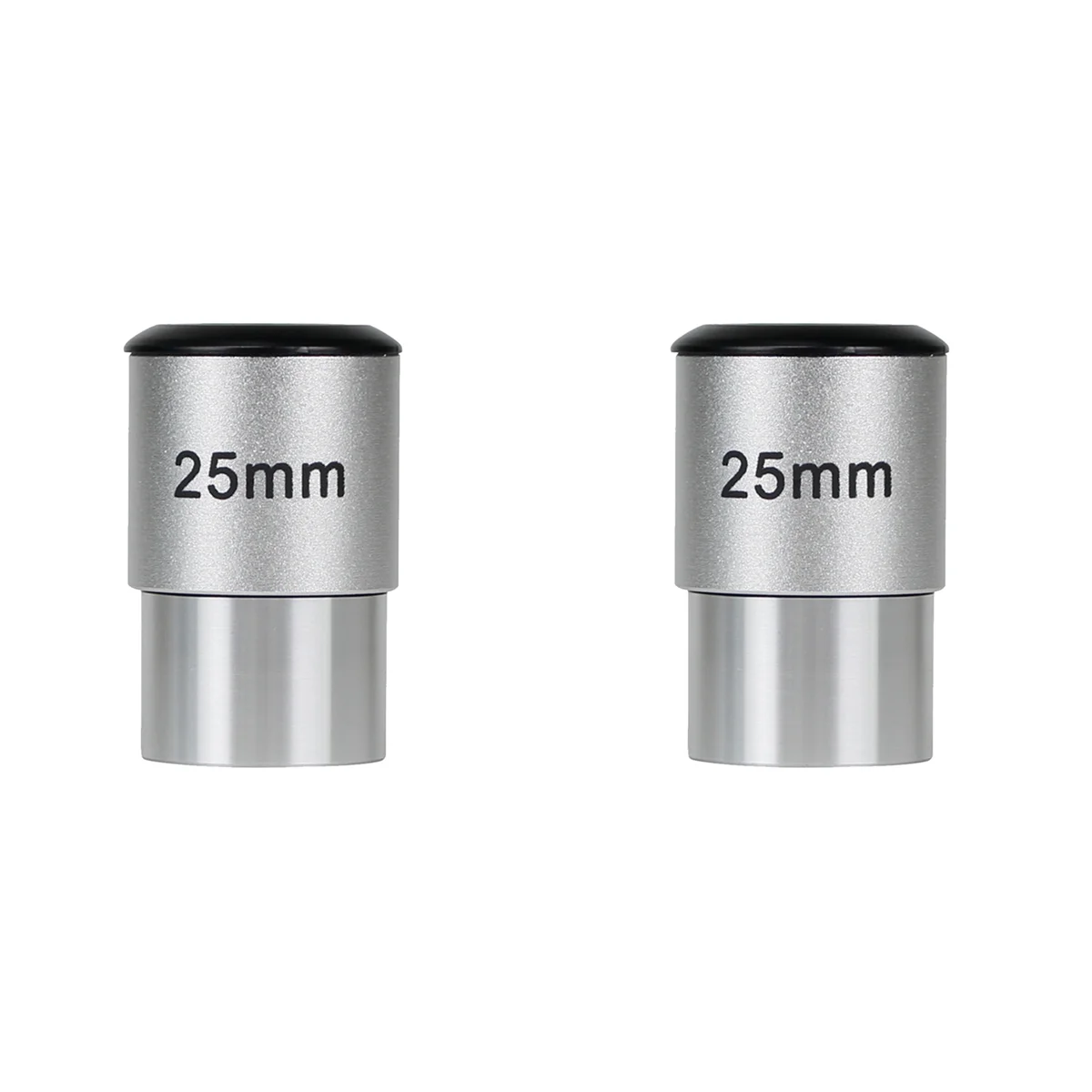 2pcs 25mm Astronomy Telescope Eyepiece 1.25 Inch with M28.6X0.6mm Filter Threads Astronomy Telescope Accessory