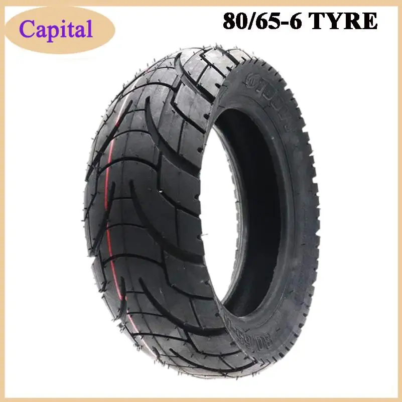 80/65-6 outer tire for electric scooter small construction vehicle upgrade tire