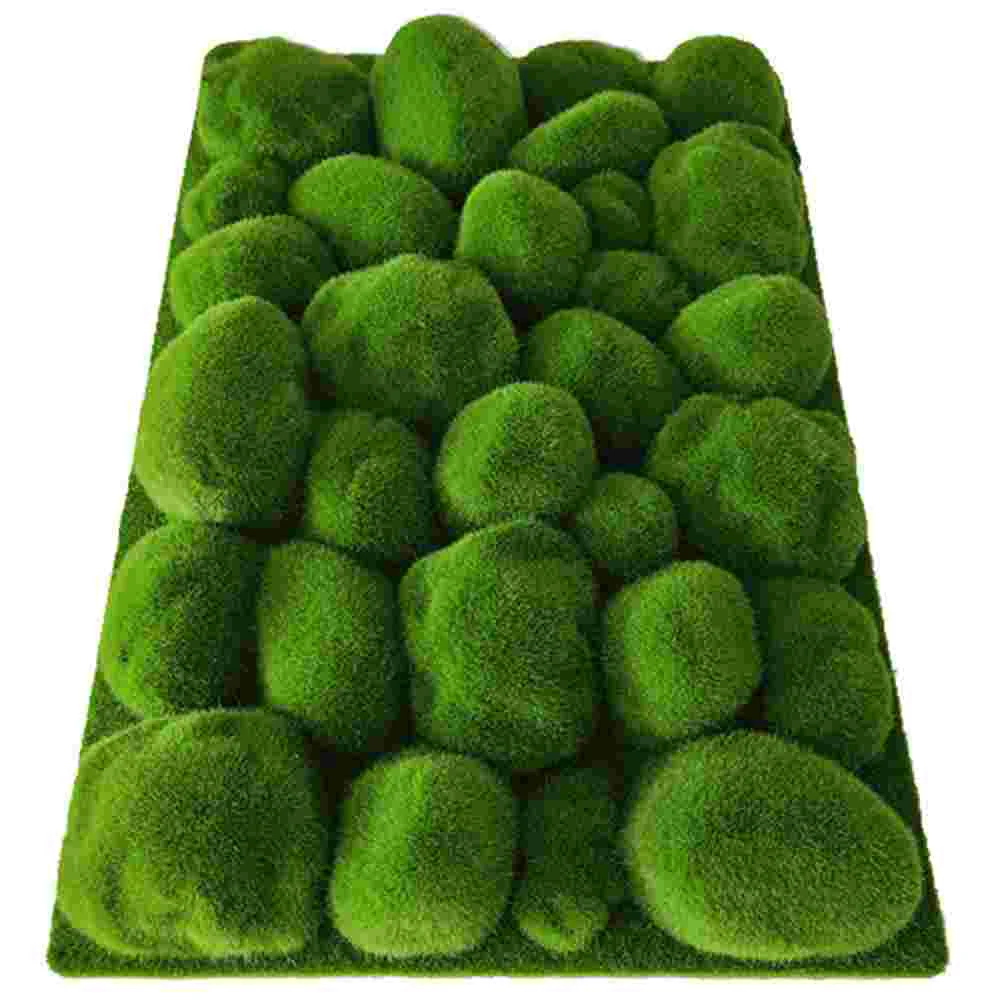 

Props Simulated Moss Decoration Micro Scene Fern Planted Cotton Artificial Lawn