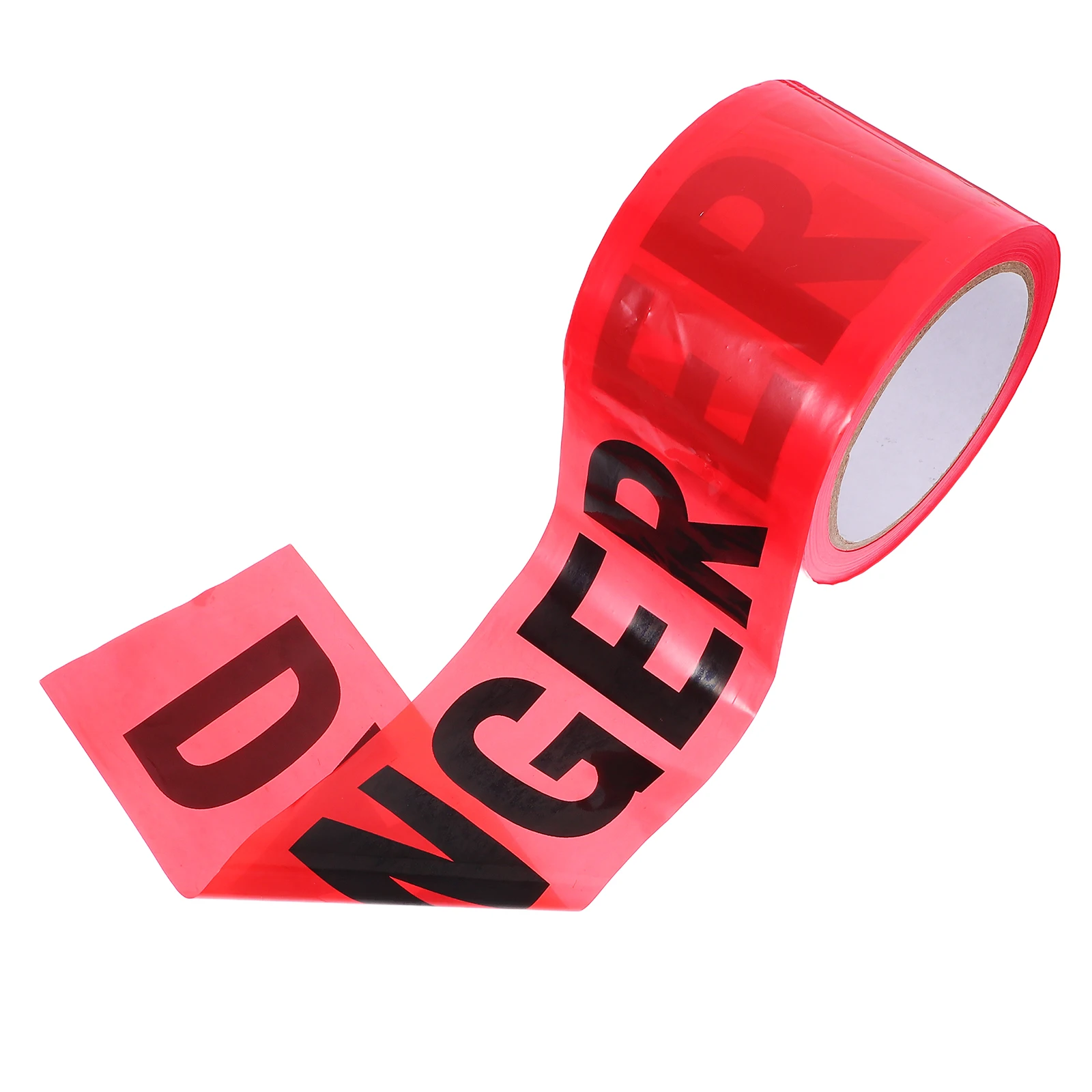 100M Red Warning Non-Adhesive Safety Barrier Crime Scene Weatherproof Caution Roll For Road Construction