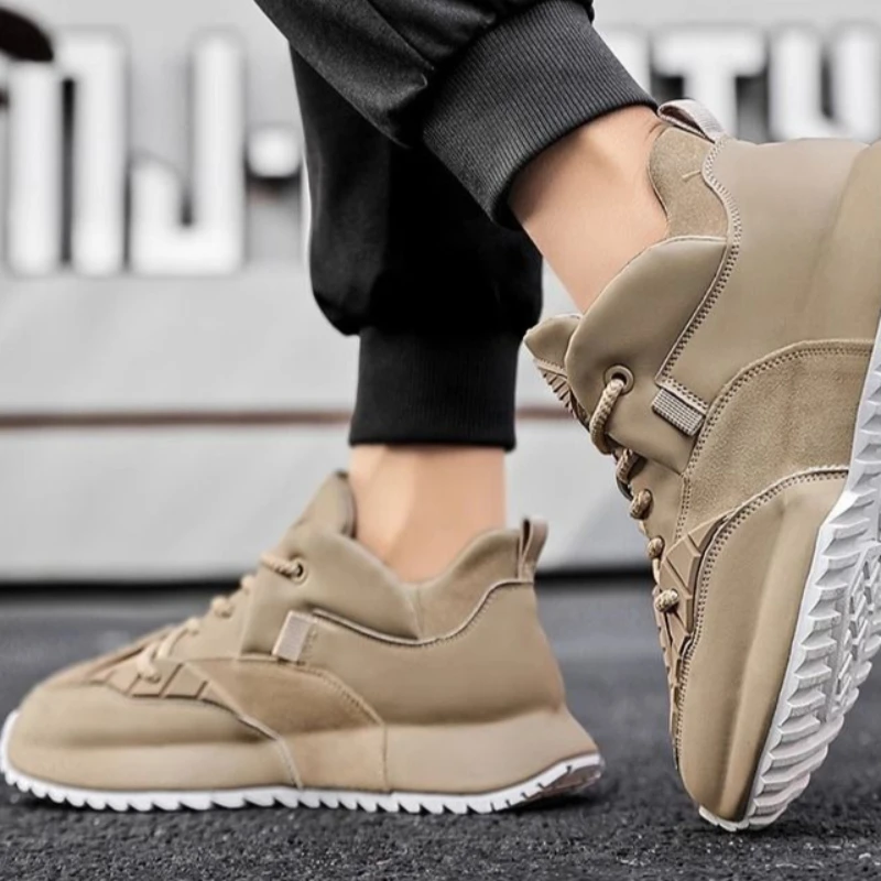 2025 الرجال النعال الشبح سميكة وحيد أبي أحذية الصيف تنفس أحذية رياضية غير رسمية حذاء كاجوال