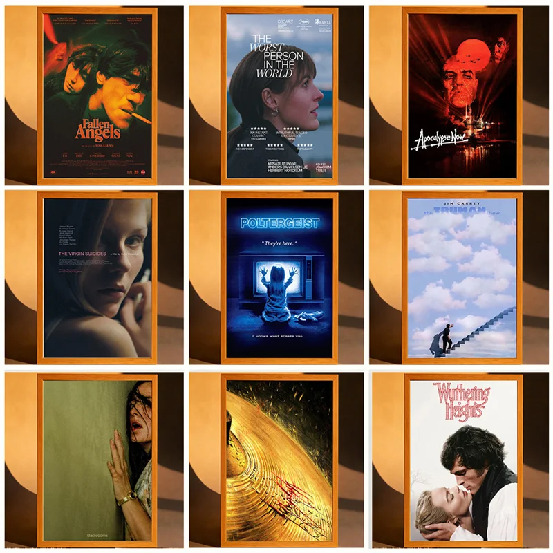 Vintage-Style Classic Movie Poster Canvas Art – Home Decor for Living Rooms – Gift for Movie Lovers