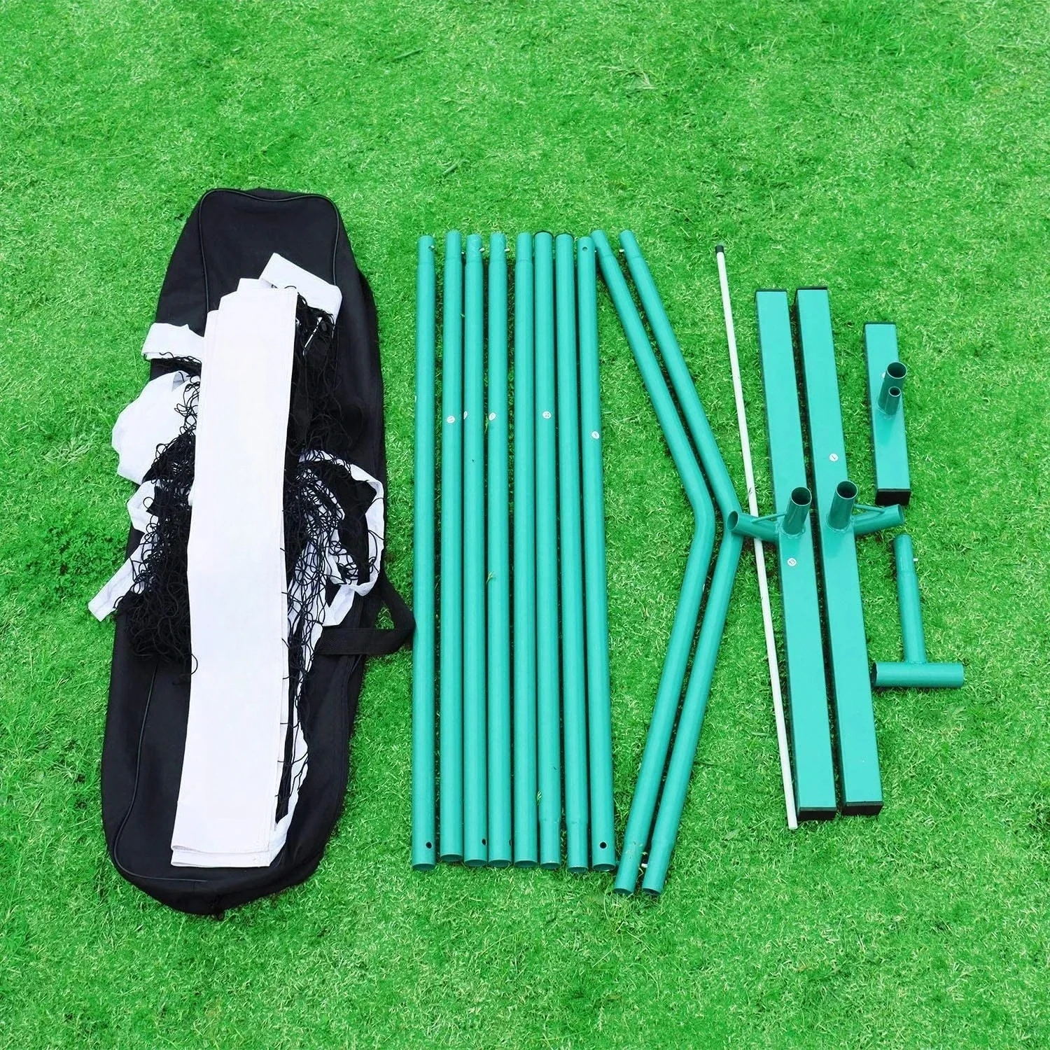 Heavy Duty Wheeled Pickleball Net Portable Foldable Stable Outdoor Sports Pickleball Training Competition Net