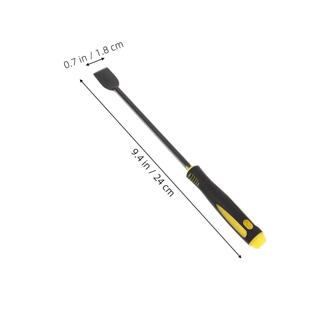 2Pcs Cleaning Scraper Cylinder Oil Sealant Remover Heavy-Duty Metal Razor Scraper Tool for Automotive Home Glass Tile Cleaning