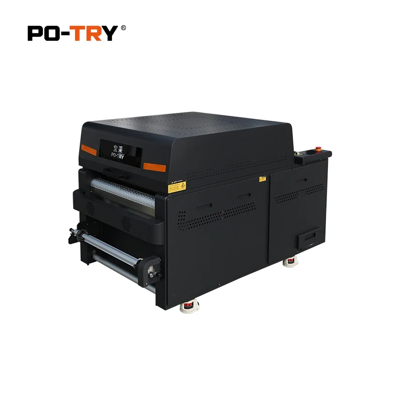 PO-TRY A2 DTF Powder Shaking Machine for 60cm DTF Printer Digital Transfer DTF Hot Melt Powder Shaking Machine
