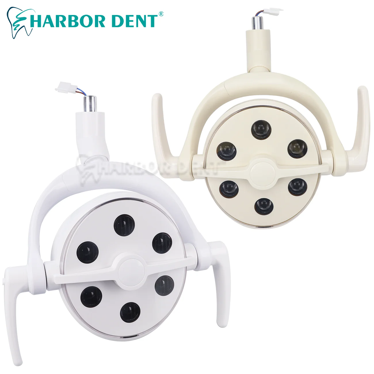 6LED Dental Oral Operation Lamp Induction Sensor Manual Switch LED Light For Dentist Chair Unit Equipment Oral Teeth Whitening