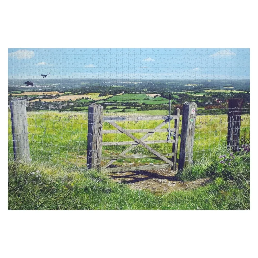 Gateway to the Weald Jigsaw Puzzle Custom Wooden Gift Works Of Art Puzzle