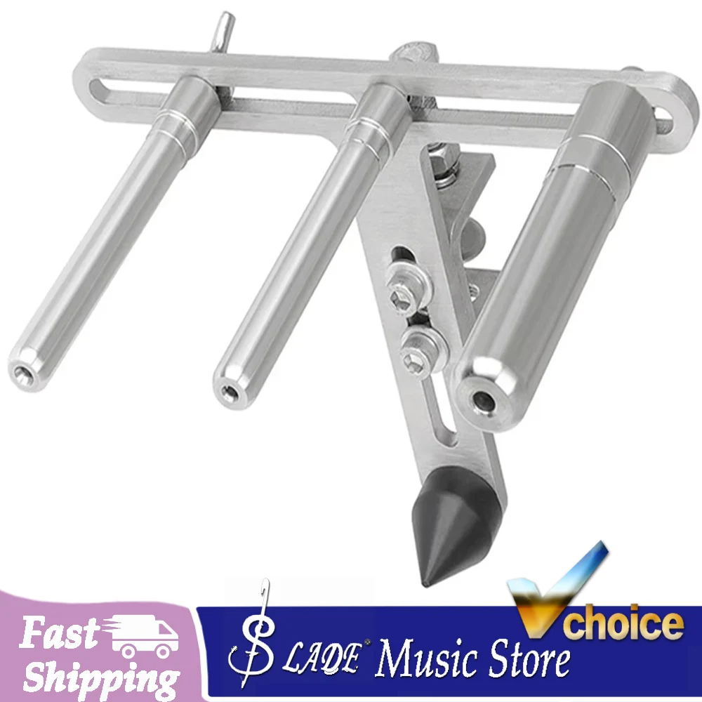 SLADE Fixed Rod Polishing Bracket Trumpet Trombone Repair Work Brass Instrument Steel Repair Tools For Brass Accessories