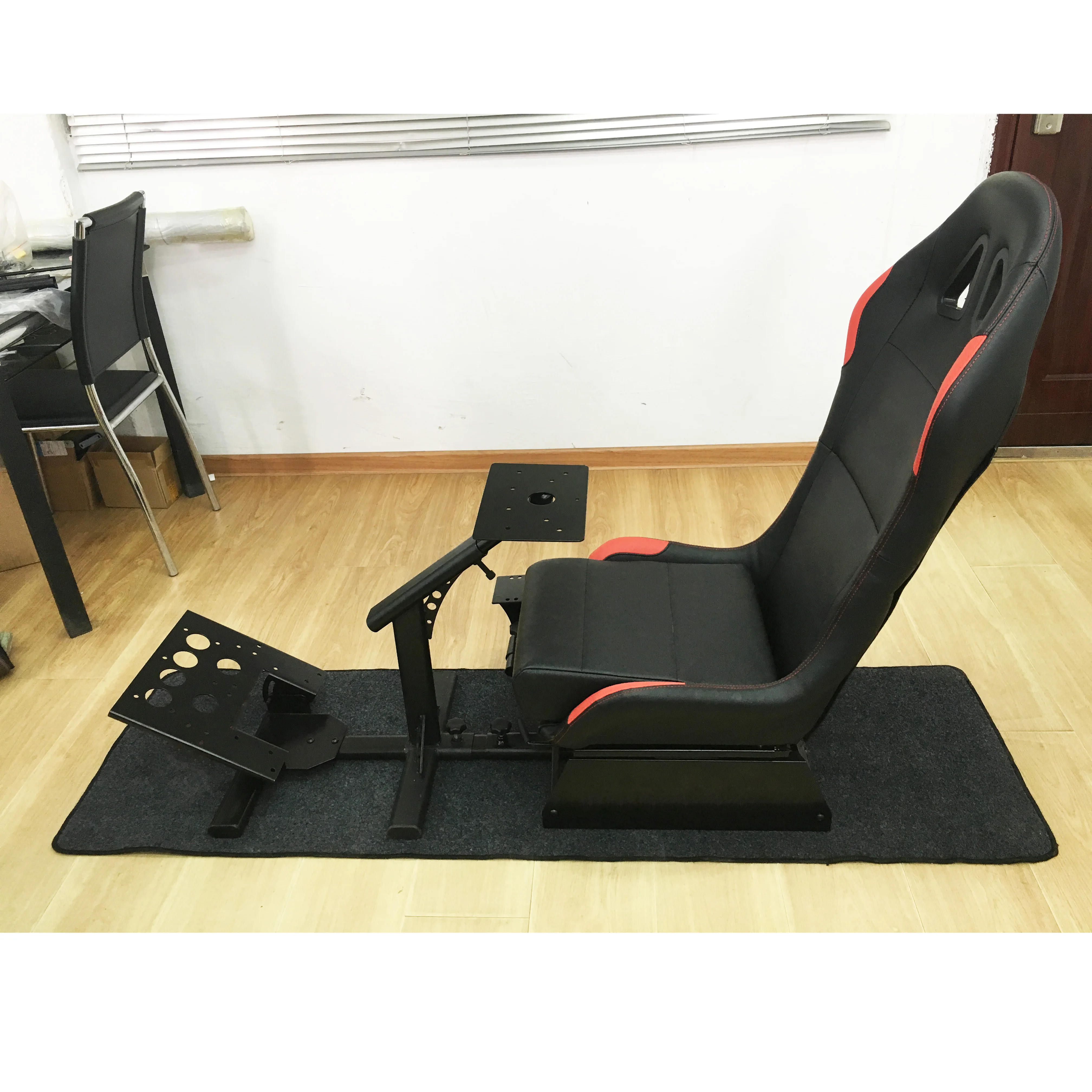 1012B Folding Play Station Gaming Sport Games With Bucket Seats Sim Racing Simulator Seats