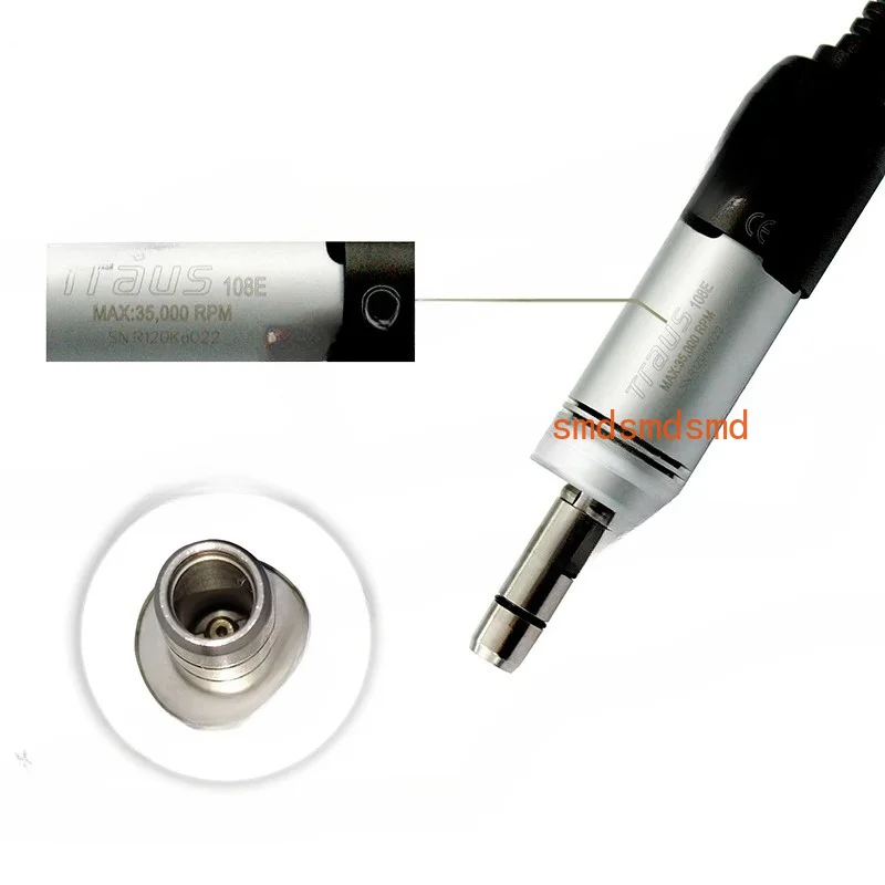 204 Strong Brush Micromotor 108E Dental Lab Handpiece 35KRPM Jewelry Electric Hand Graver Micro Motor