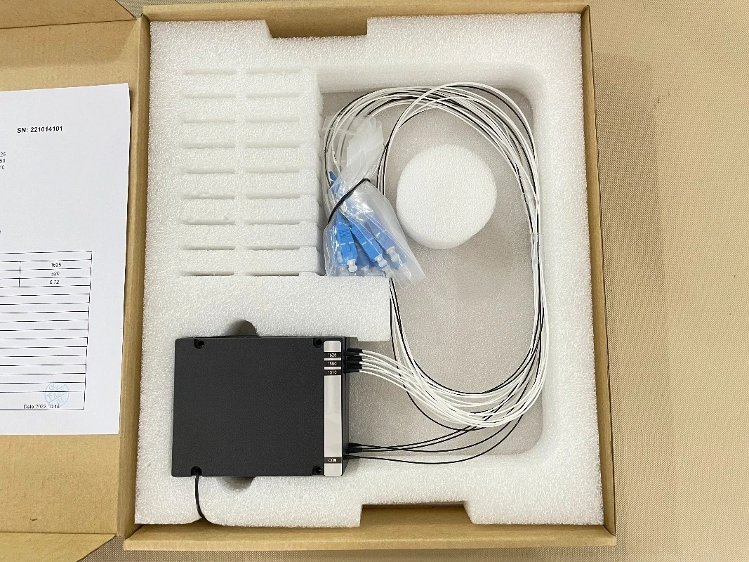 

18-канальный 3-канальный разъем LC APC, модуль CCWDM CWDM 1310, 1490, 1550, разветвитель wdm