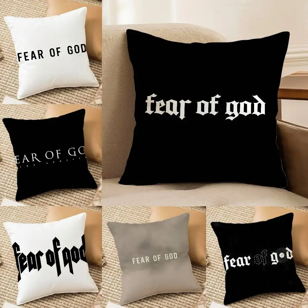F-Fear of G-God Kissenbezug, Anti-Dustmite, unsichtbarer Reißverschluss, Schlafsofa