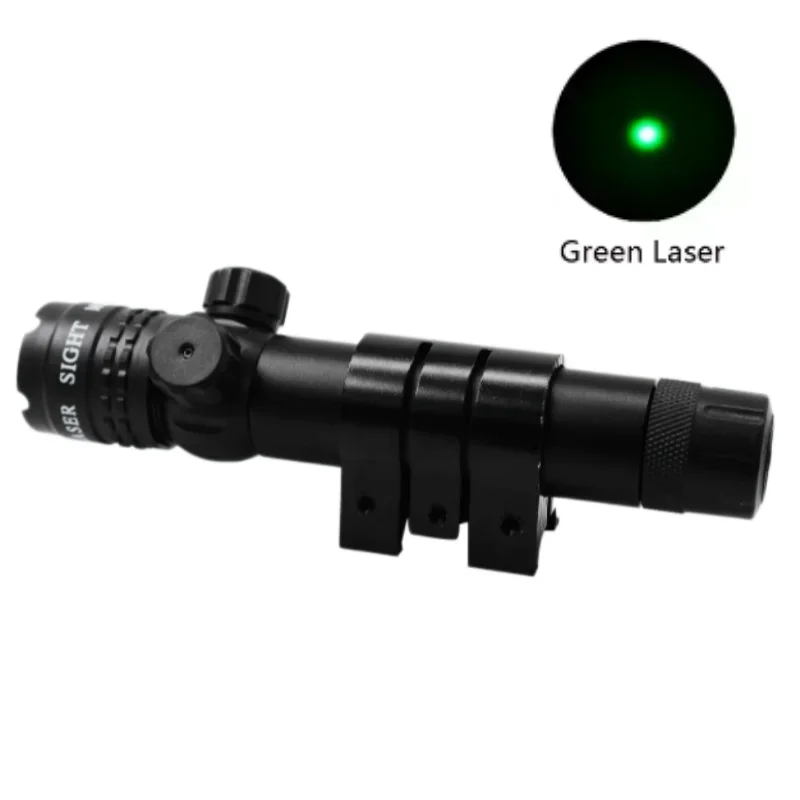 Green Dot Laser calibrator Sight Tactical Adjustable Hunting Laser Gear Accessories Laser Locator For 20mm Rail