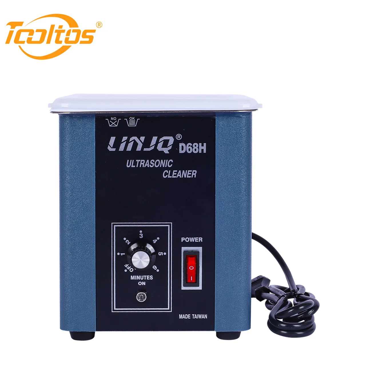 

Tooltos D68H Jewelry Ultrasonic Cleaner - Gold Silver Rings Necklaces, 304 Tank, Digital Timer, Cleaning Tool