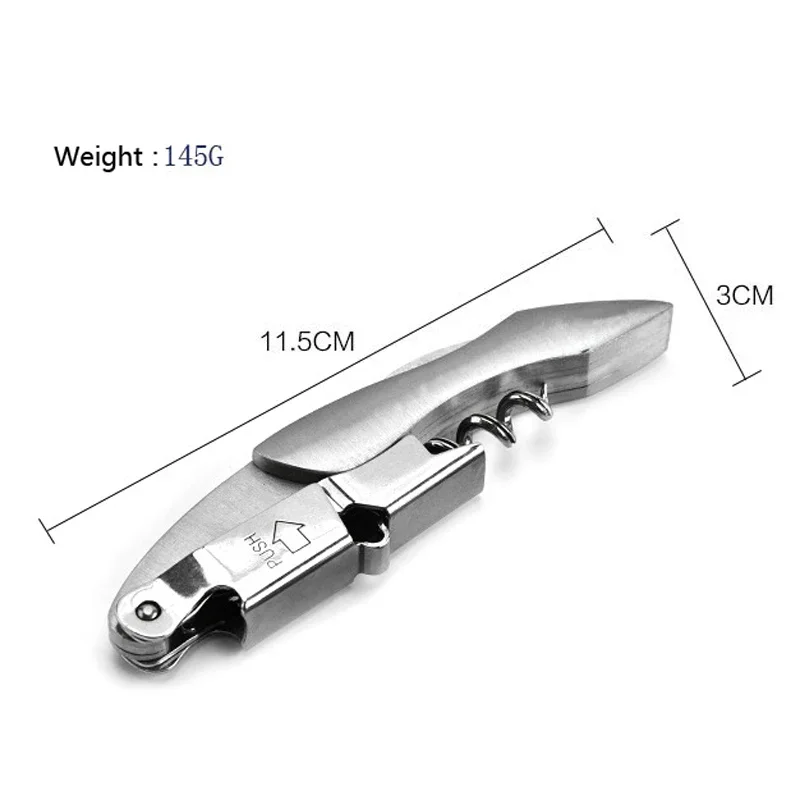 مقبض الخشب المهنية فتاحة النبيذ الأحمر المحمولة المسمار المفتاح متعددة الوظائف فتاحة زجاجات النبيذ أدوات المطبخ فتاحات البيرة
