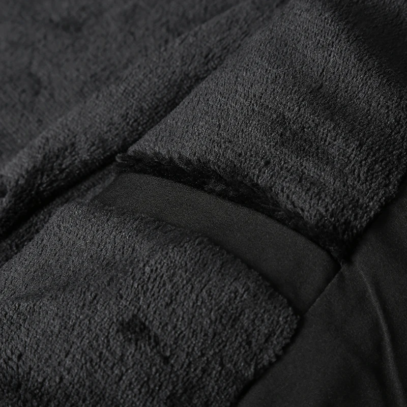 Autumn Winter Thick Fleece Hooded Jacket Men Korean Trendy Jackets for Men Fleece Thickened Windproof Coat Hooded Puffer Jacket