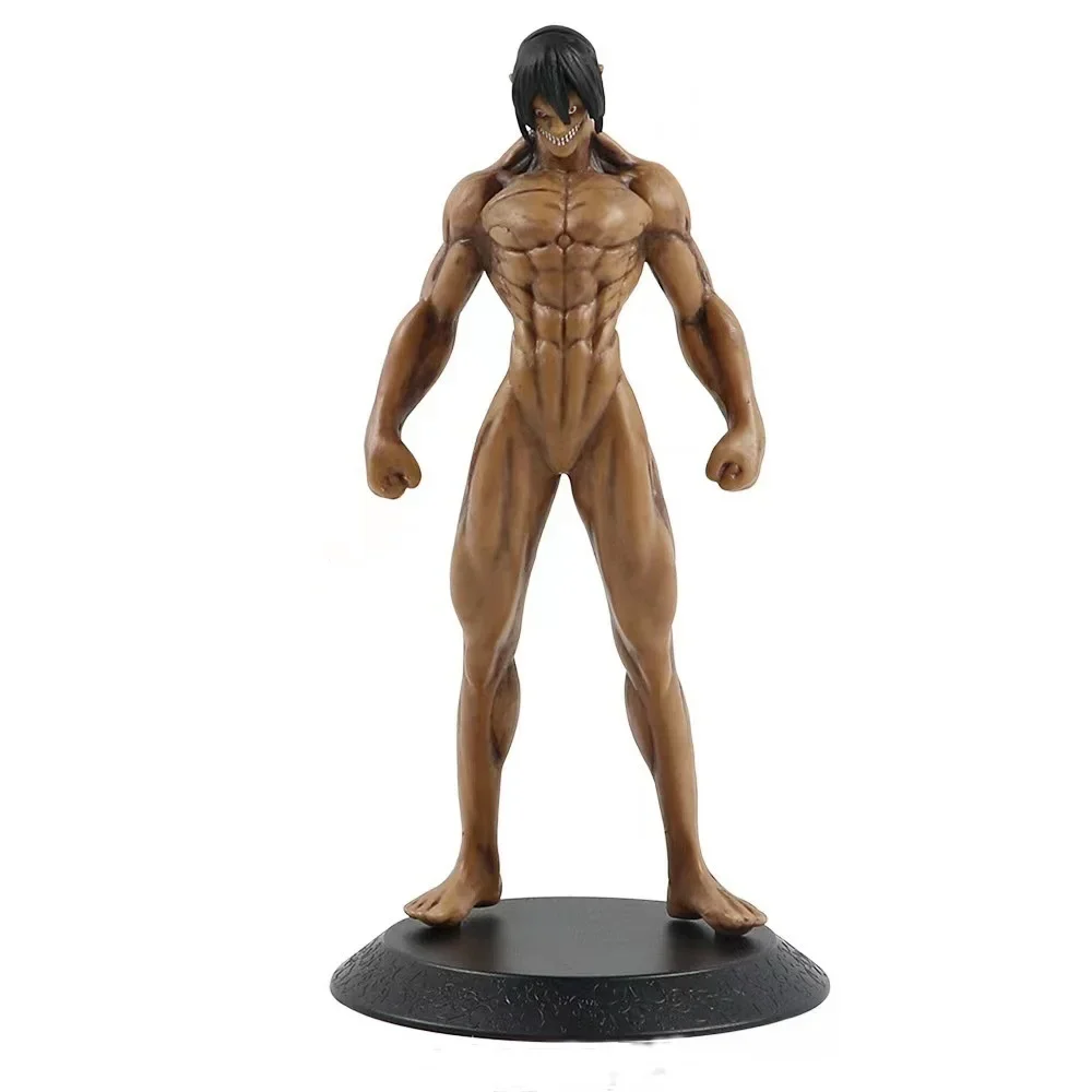 Attacco su Titano Eren Jaeger Giant ver. Action Figure Modello da collezione Doll Figure Giocattoli per bambini Regalo di Natale