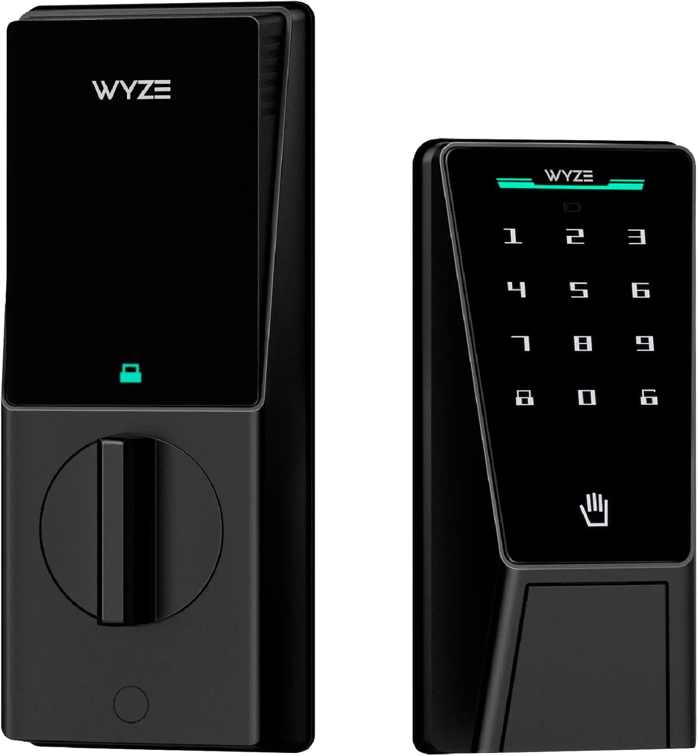 

Smart Door Lock with Palm Vein Recognition, Keyless Entry, Auto Lock, Wi-Fi, Works with Alexa & Google