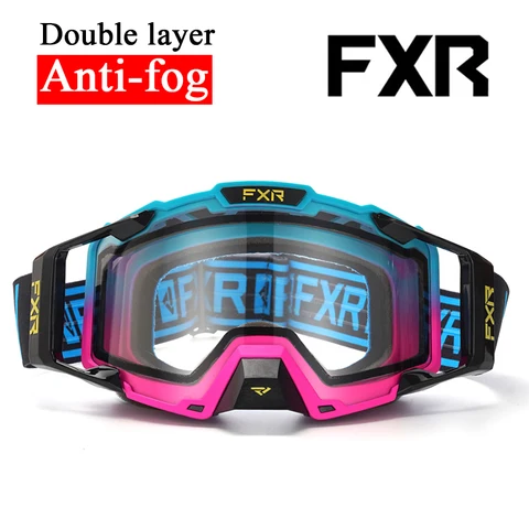 FXR COMBAT MX GOGGLE Мотоциклетные очки Очки для мотокросса Солнцезащитные очки для бездорожья Нейтральный пол Маска Ветрозащитная Защитная Велоспорт