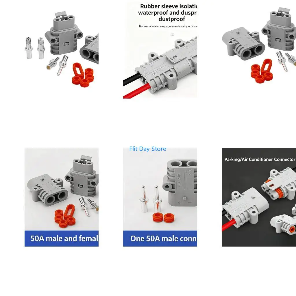 F92C Professional 50A Plug And Socket Featuring Secure Locking Mechanism
