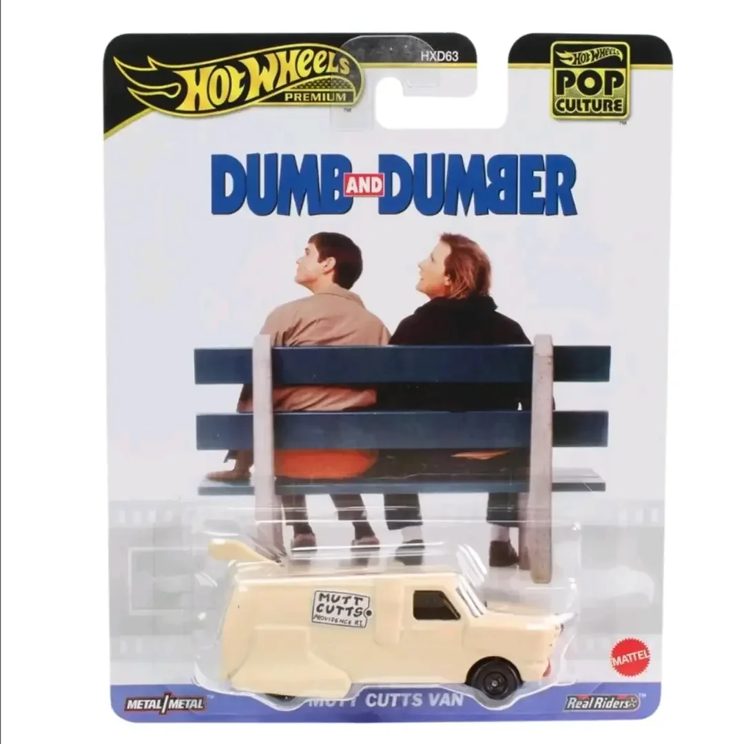 Hot Wheels Pop Culture 2025 Mix 2 HXD63 H Car Dumb and Dumber Model Collection Diecast 1:64 Metal Car Toy