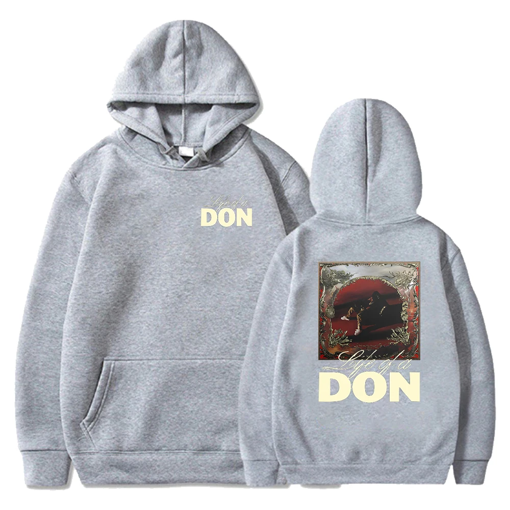 Don Toliver Life of a Don Hoodie Pop Singer Long Sleeve Streetwear Women Men Hooded Sweatshirt World Tour Hip Hop Clothes