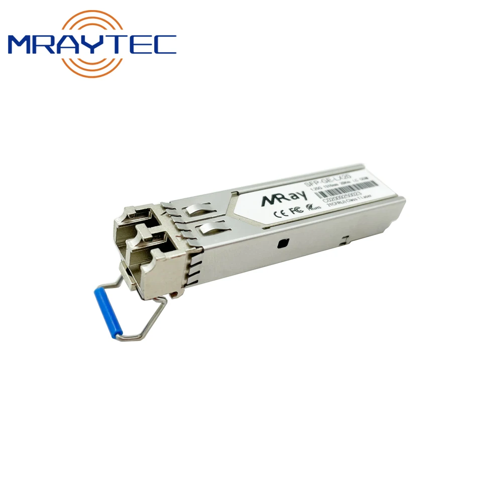 1.25G SFP Transceiver Module 1000BASE-LX GLC-LH-SMD Dual Fiber SM 20km LC DDM Compatible with Cisco