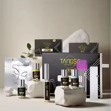 Semipermanente Augenbrauenmaske, Wimpernverstärkungsset, Wimpernfärbemaske, Ernährungsmaske, Ernährungsfärbung, langanhaltende Locken