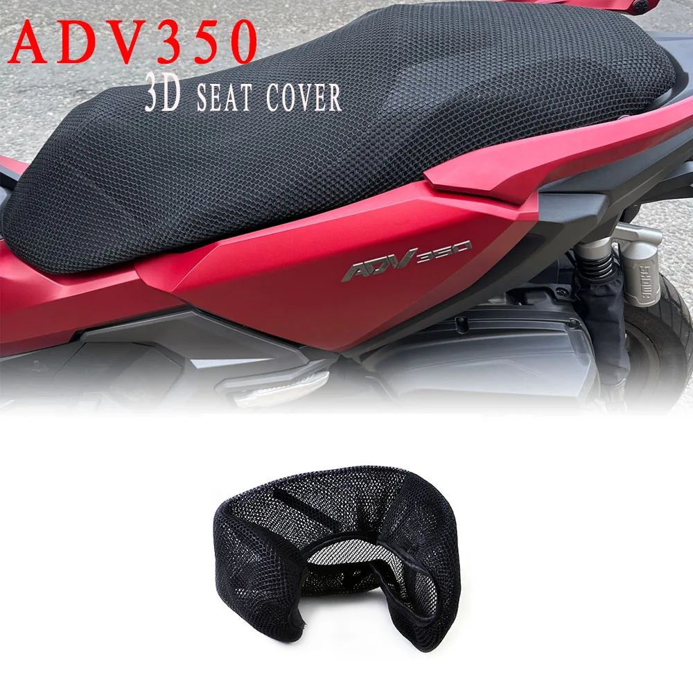 Für Honda ADV 350 ADV 350 2022 Motorrad Zubehör 3D mesh elastizität Schutz Kissen Sitz Abdeckung Nylon Stoff Sattel