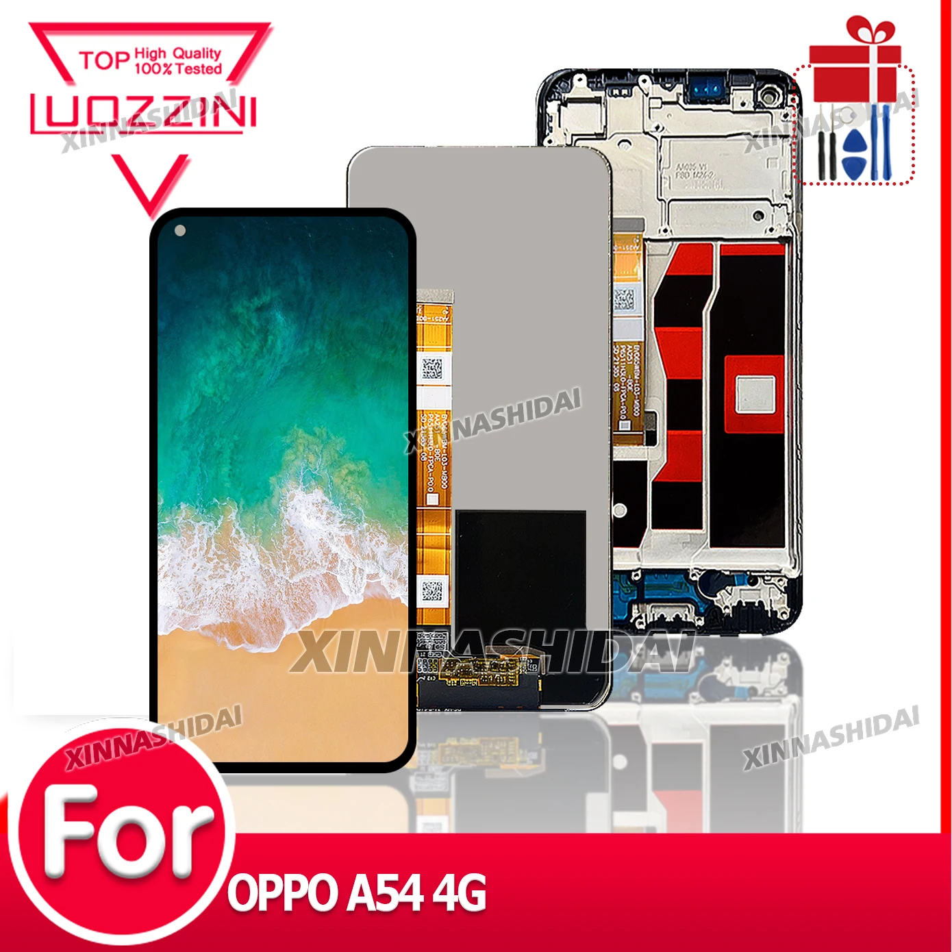 New Display For OPPO A54 4G CPH2239 LCD Display Touch Screen Digitizer Assembly Replacement For OPPO A54 4G CPH2239