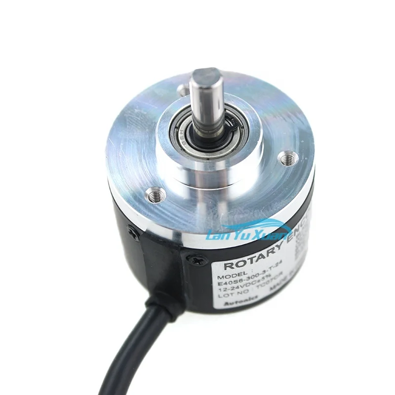 

Hot sales encoder E40S6-300-3-T-24 Solid-shaft Incremental rotary encoder