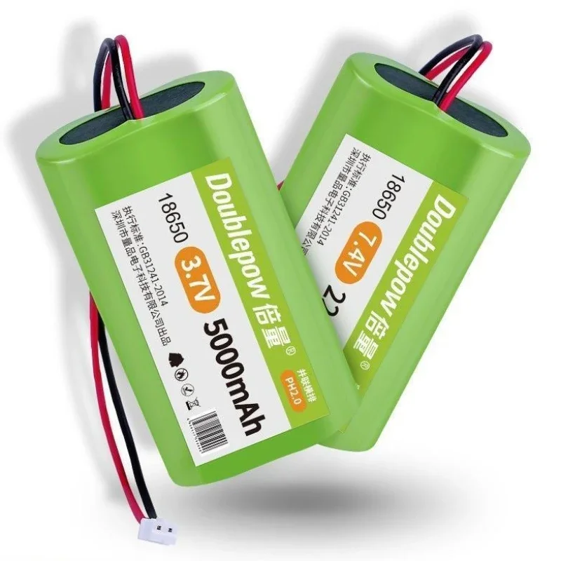 18650 3.7V Battery 4400mAh 5000mAh 6000mAh 7000mAh Icr18650 Rechargeable Lithium Ion Batteries Pack for Emergency Lights LED