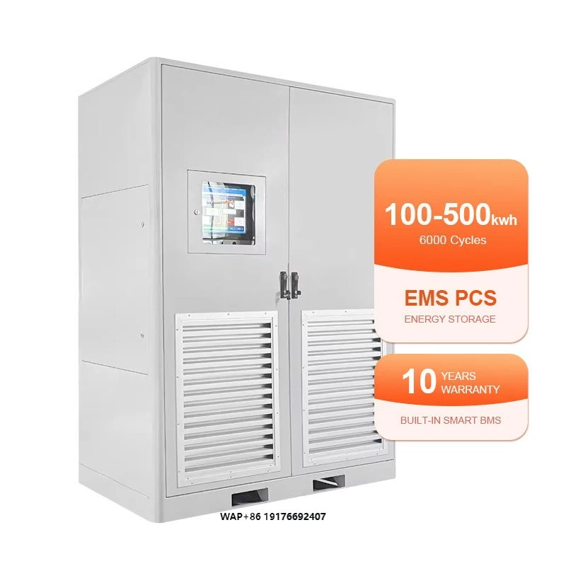 Energy Storage LiFePO4 Lithium Ion Battery System 50KWH-200KWH Range 30KW-100KW Inverter Cabinet Air Cooling Off-Grid Connection